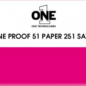 ONE Proof 51 Paper 251 SATIN